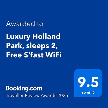 Апартаменти Luxury Holland Park, Sleeps 2, Free S'Fast Wifi Лондон Екстер'єр фото